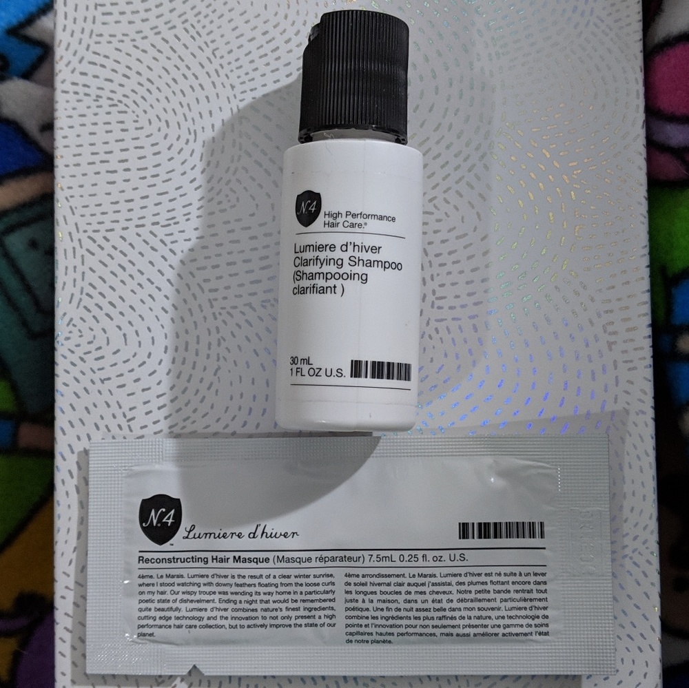Number 4 lumiere d'hiver clarifying shampoo/mask